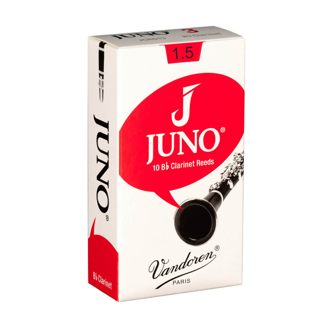 Juno by Vandoren Clarinet Bb Reed Size 1.5