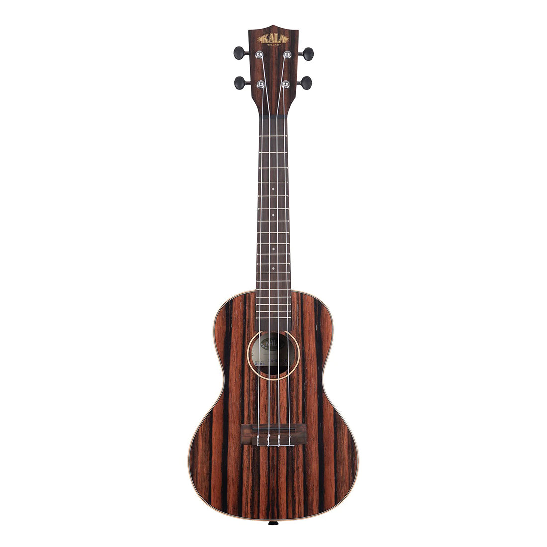 Kala KA-EBY-C Striped Ebony Concert Ukulele