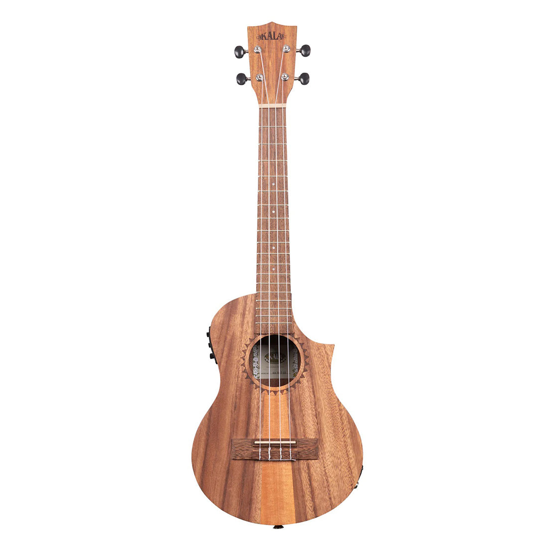 Kala Teak Tenor Cutaway Acoustic Electric Ukulele