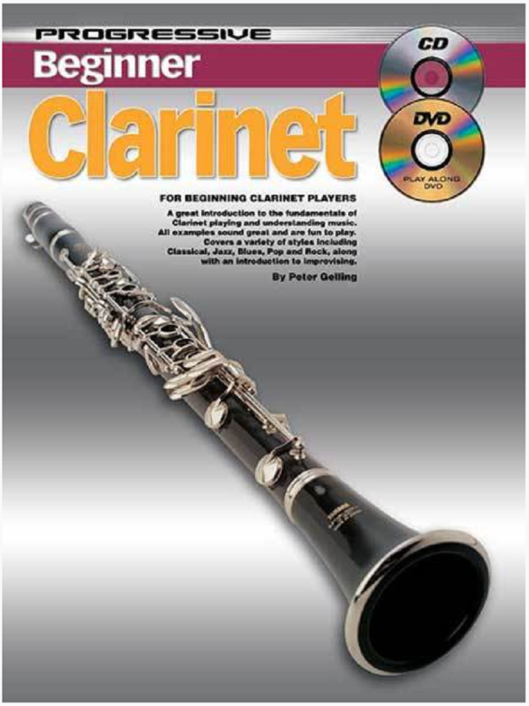 Beginner Clarinet Book/CD/DVD