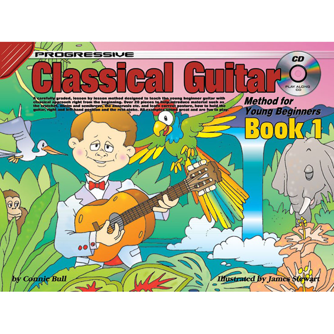 Progressive Classical Guitar Method 1 for Young Beginners Book