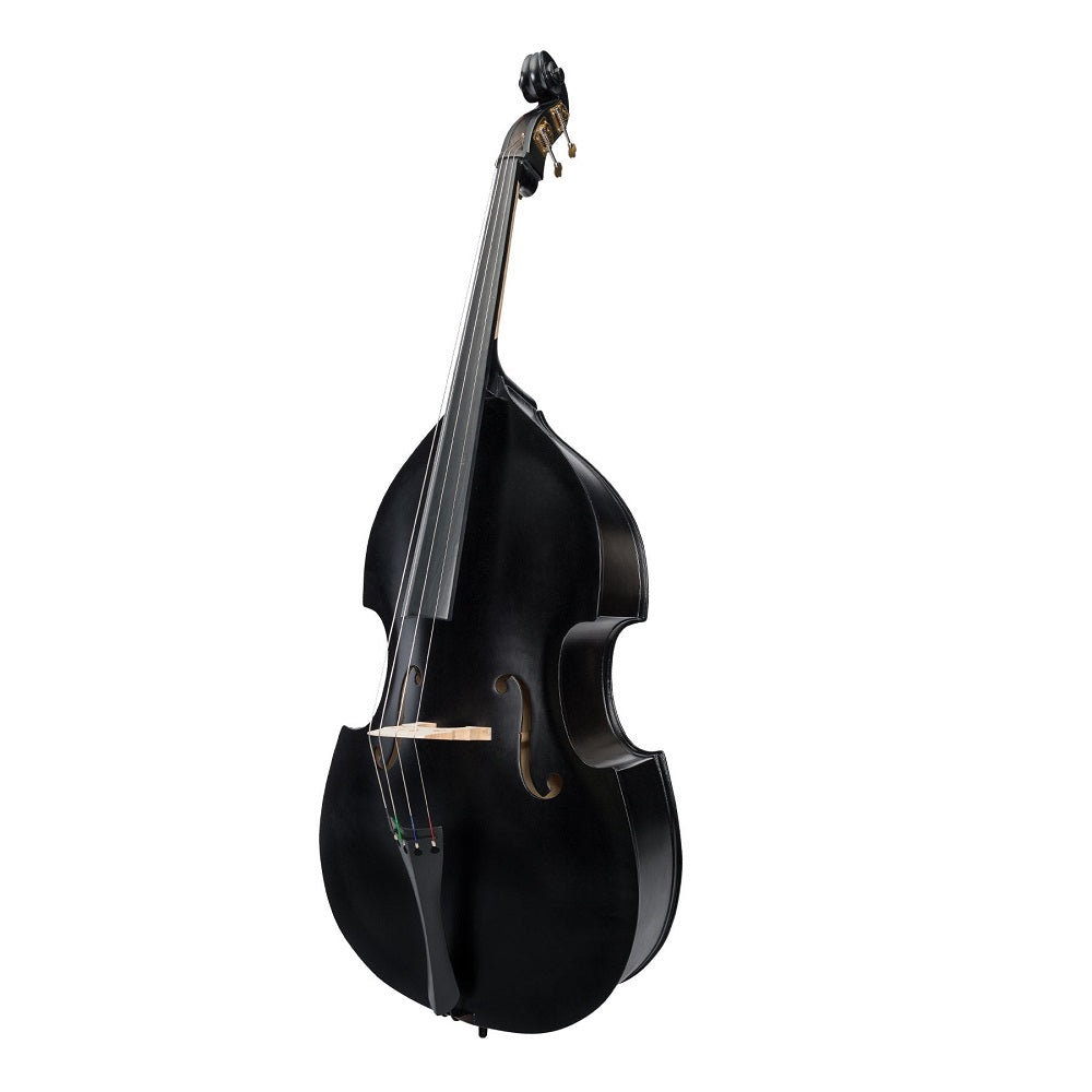 Steinhoff 3/4 Size Black Student Double Bass Set