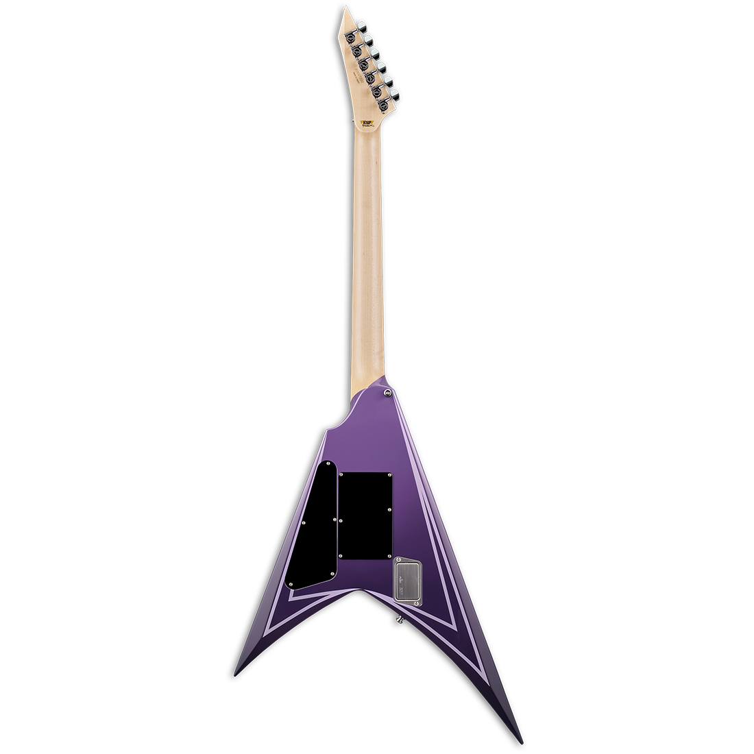 ESP/LTD LALEXI-HEXED Alexi Laiho Signature Purple Fade Electric Guitar with Pinstripes