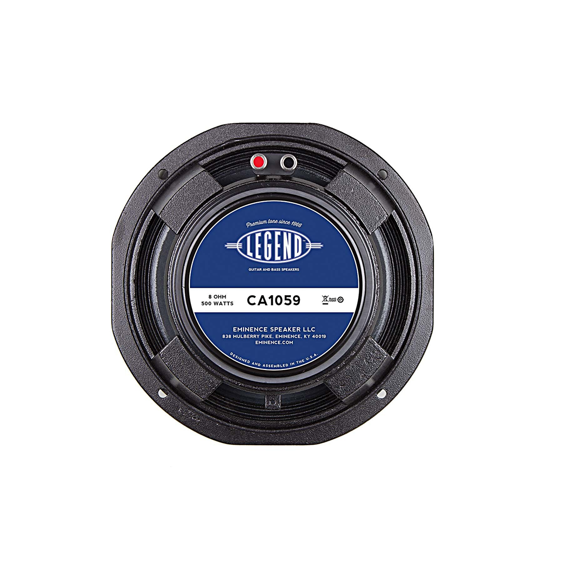 Eminence LEGEND CA1059 10in Speaker 8 Ohm