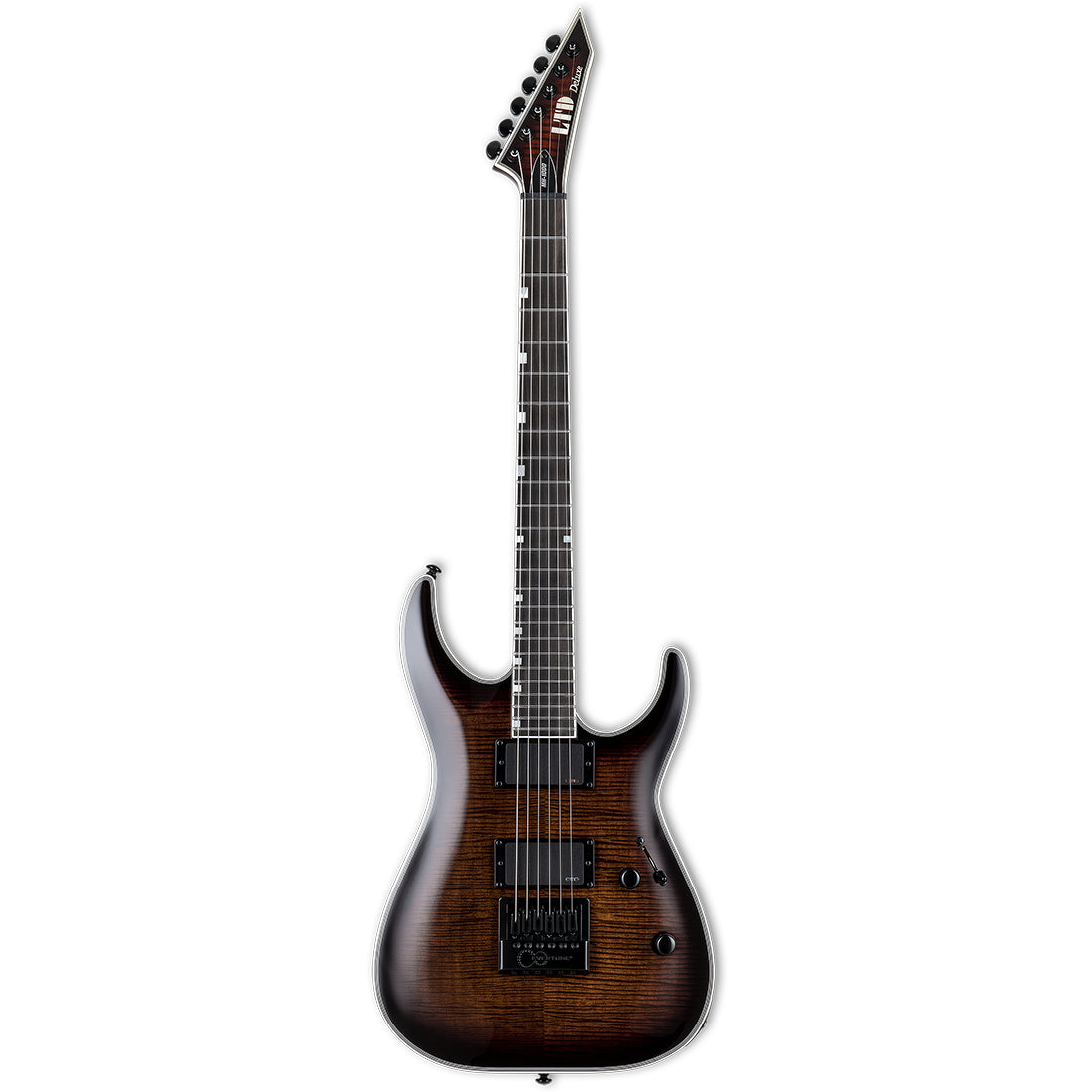 ESP LTD MH-1000 Evertune Dark Brown Sunburst Electric Guitar