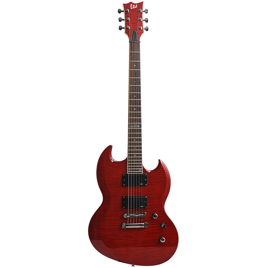 ,,,ESP Ltd VP-200STBC Red Flame Electric Guitar,,