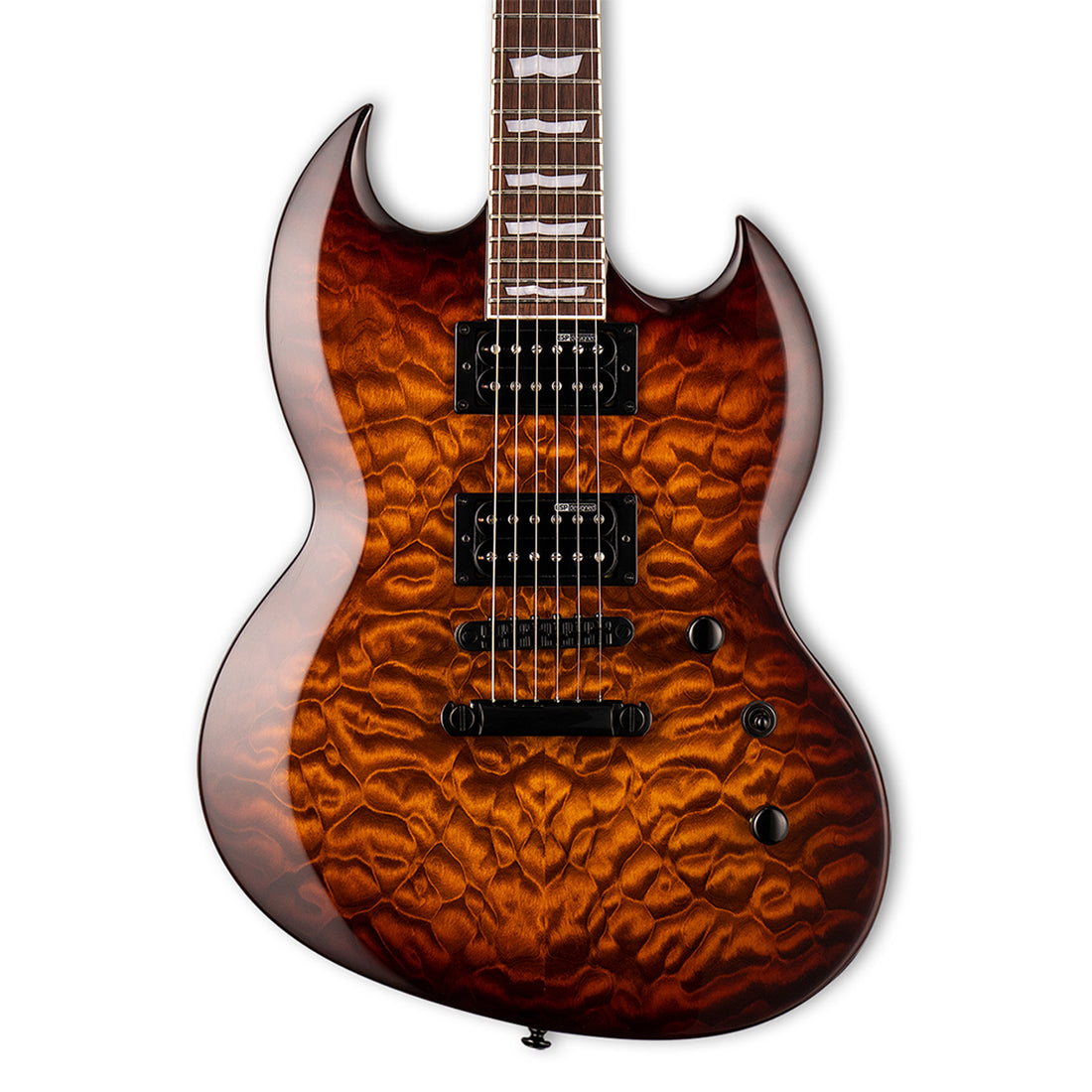 ESP LTD LVP-256DBSB Viper-256 Dark Brown Sunburst