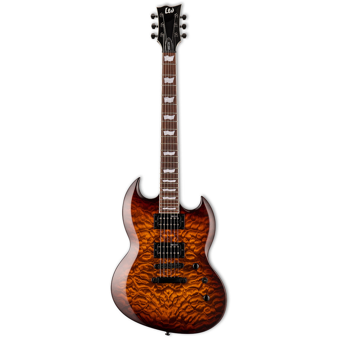 ESP LTD LVP-256DBSB Viper-256 Dark Brown Sunburst