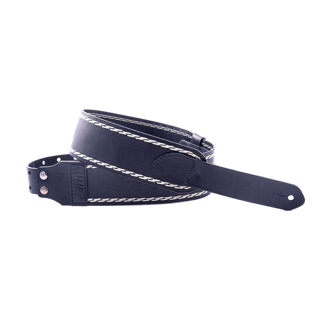 Right On Straps MAGIC60 Big Black Guitar Strap