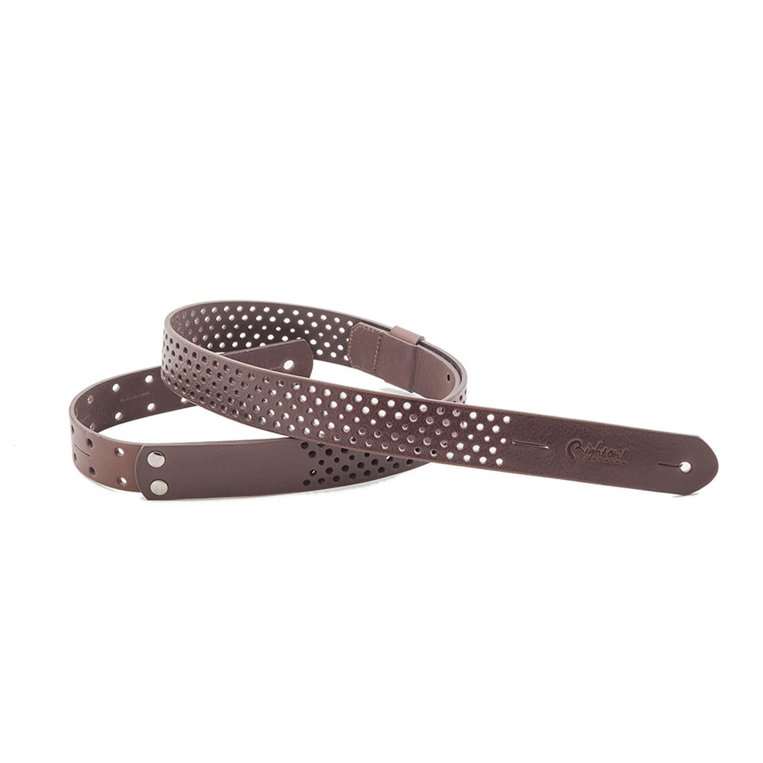 Right On Straps MAGIC40 Haunts Brown Guitar Strap CLEARANCE 25%off