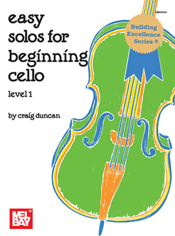 Easy Solos For Beginning Cello Book