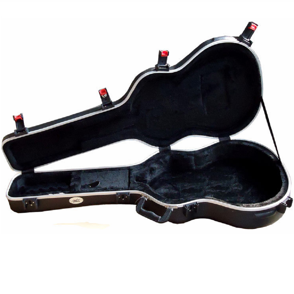 MBT ABS Classical Guitar Case in Black Equipped with TSA Latches