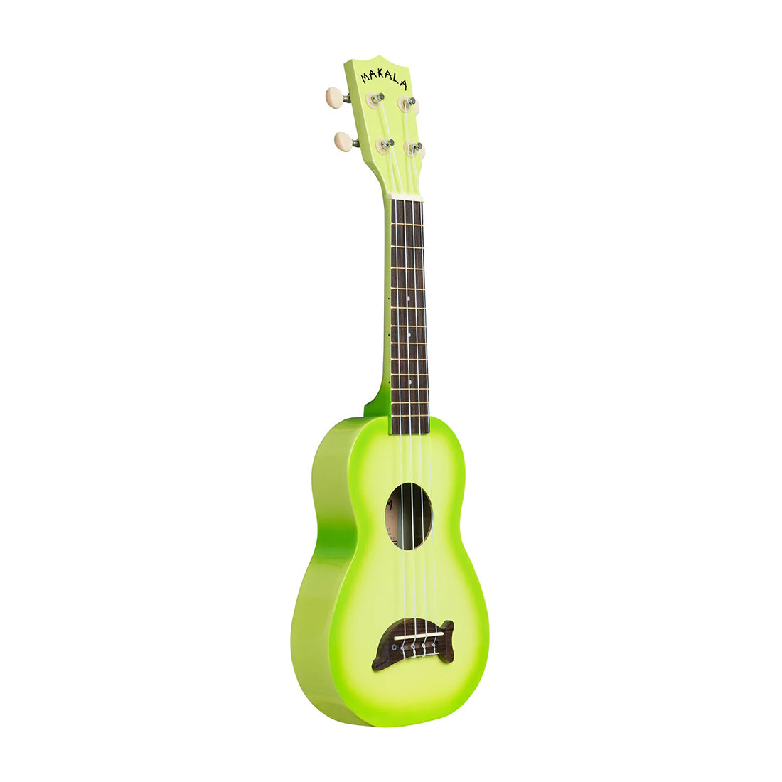 Makala MK-SD/GRNBRST Dolphin Bridge Greenburst Soprano Ukulele