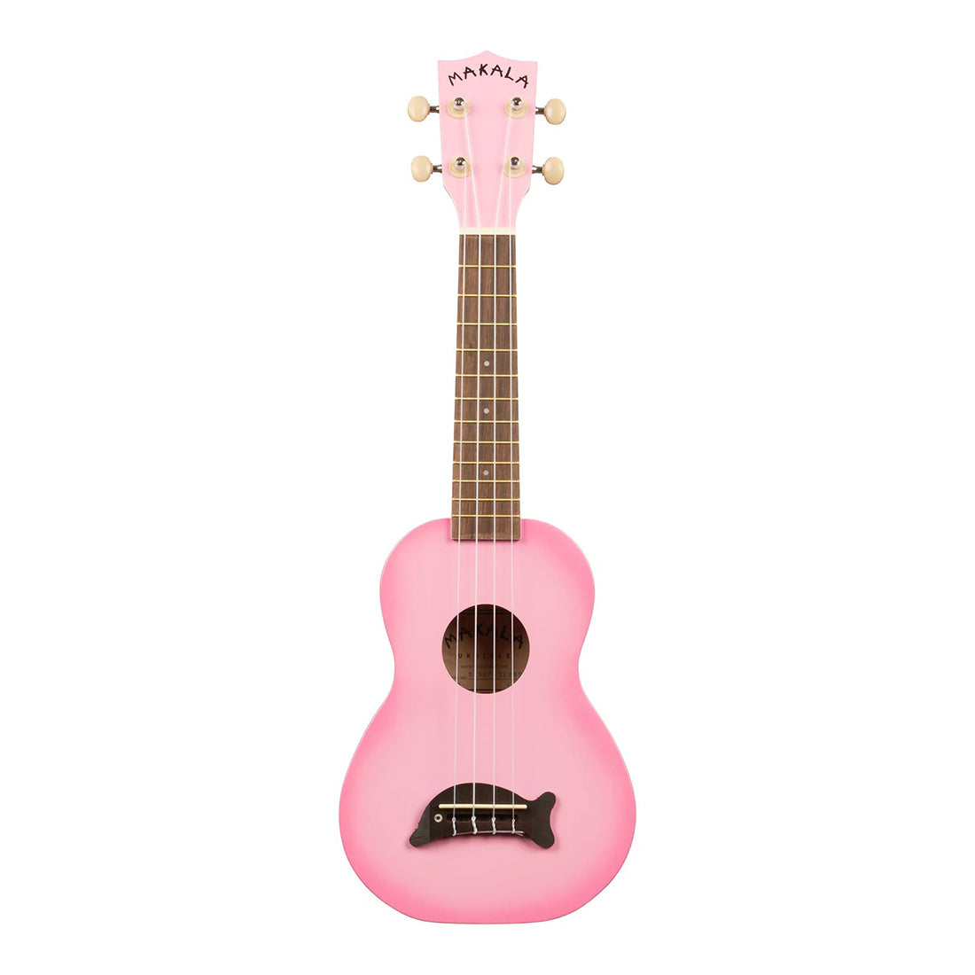 Makala MK-SD/PK Dolphin Bridge Soprano Ukulele Solid Pink Gloss