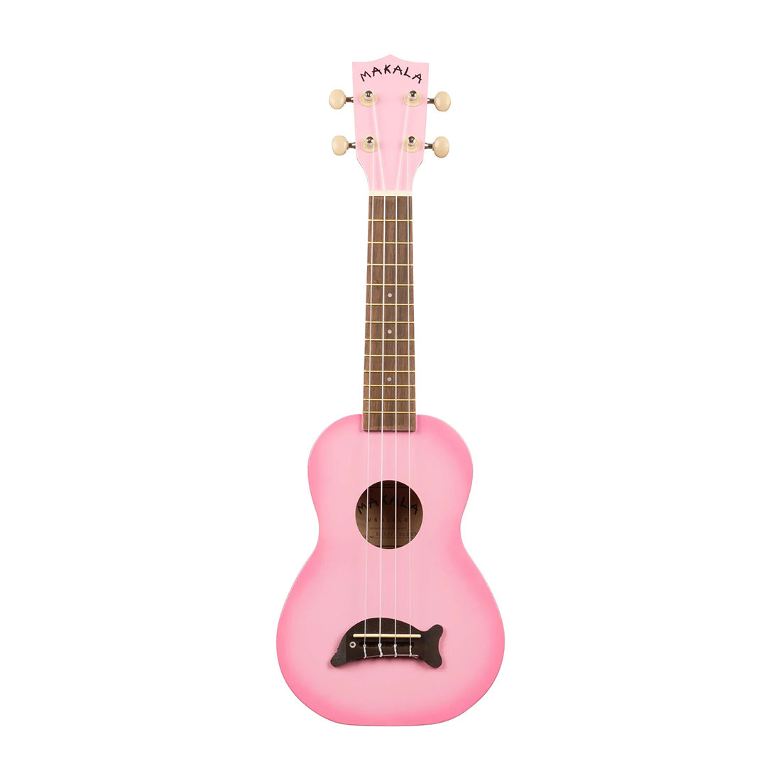 Makala Dolphin Bridge Pink Burst Gloss Soprano Ukulele