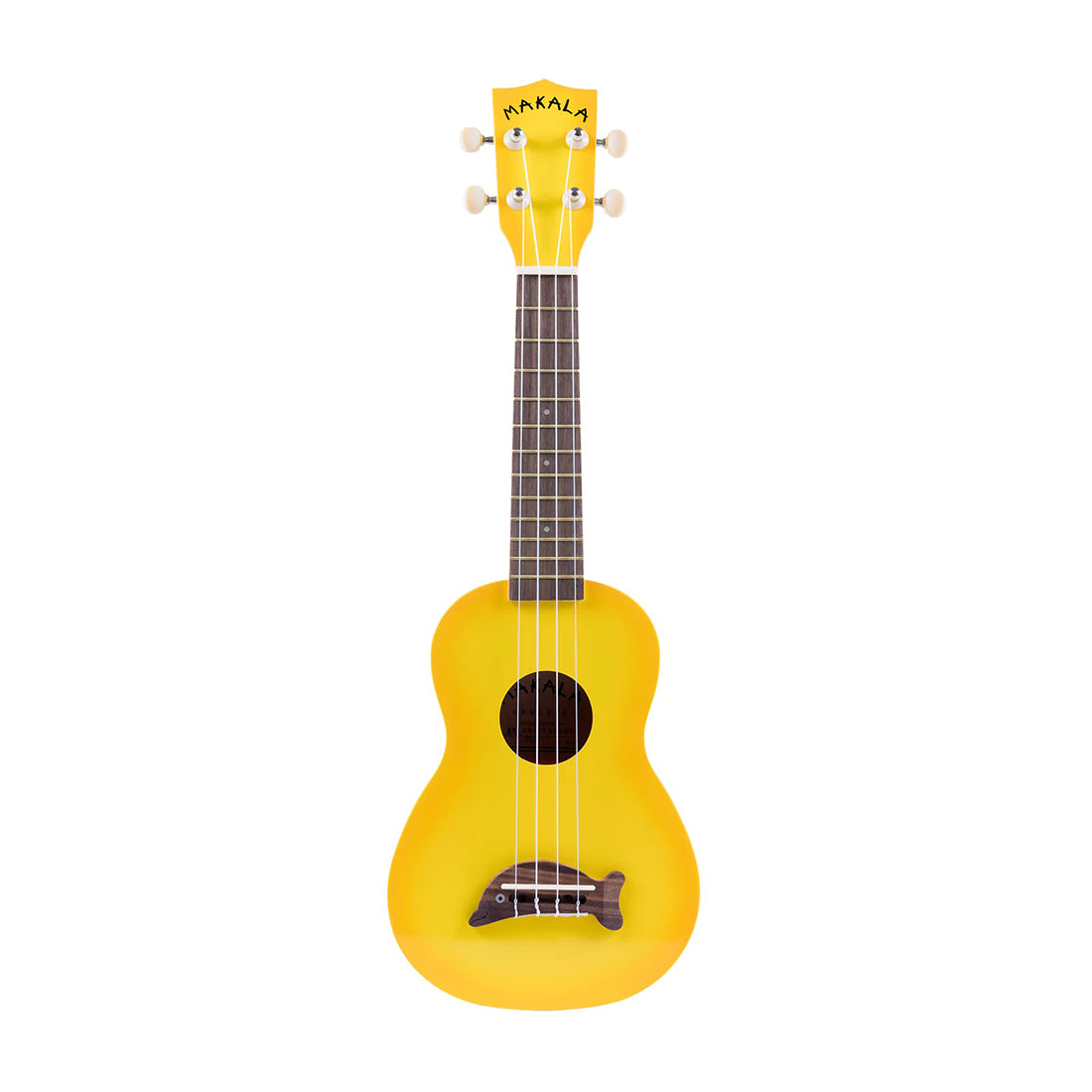 Makala MK-SD/YL Dolphin Bridge Yellow Soprano Ukulele