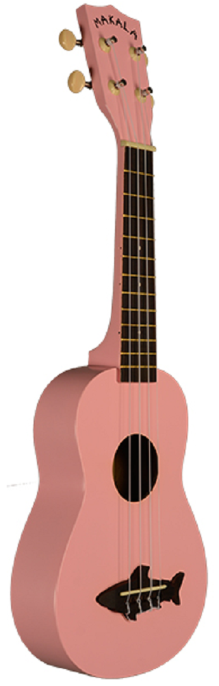 Makala Shark Bridge Pink Soprano Ukulele