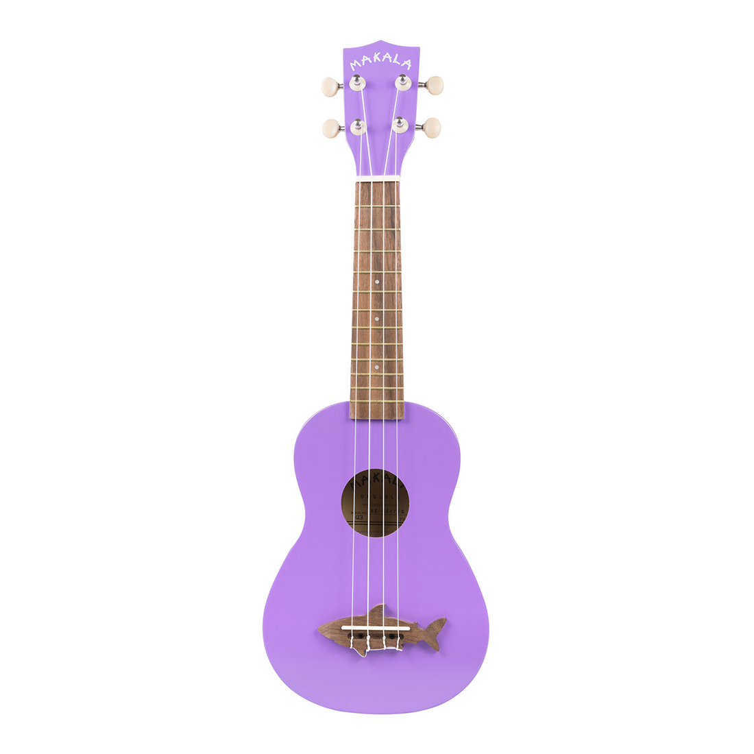 Makala Shark Bridge Purple Soprano Ukulele