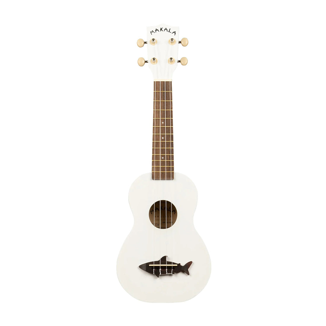 Makala Shark Bridge White Soprano Ukulele