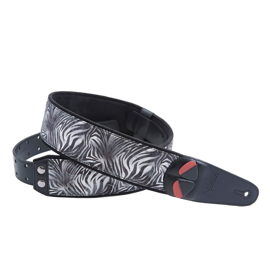 Right On Straps MOJO Jungle Black Guitar Strap