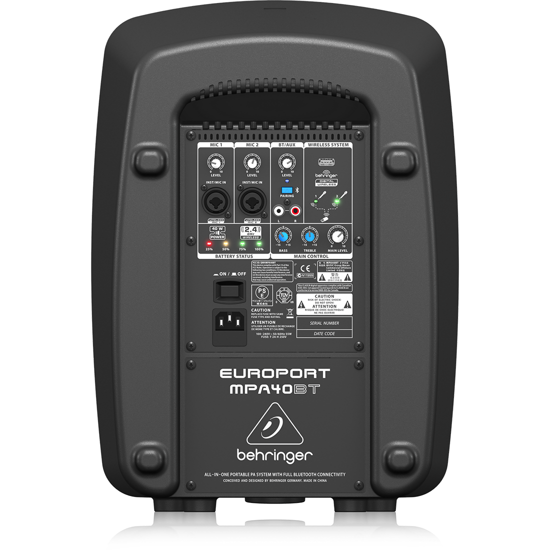 Behringer MPA40BT Europort Compact PA