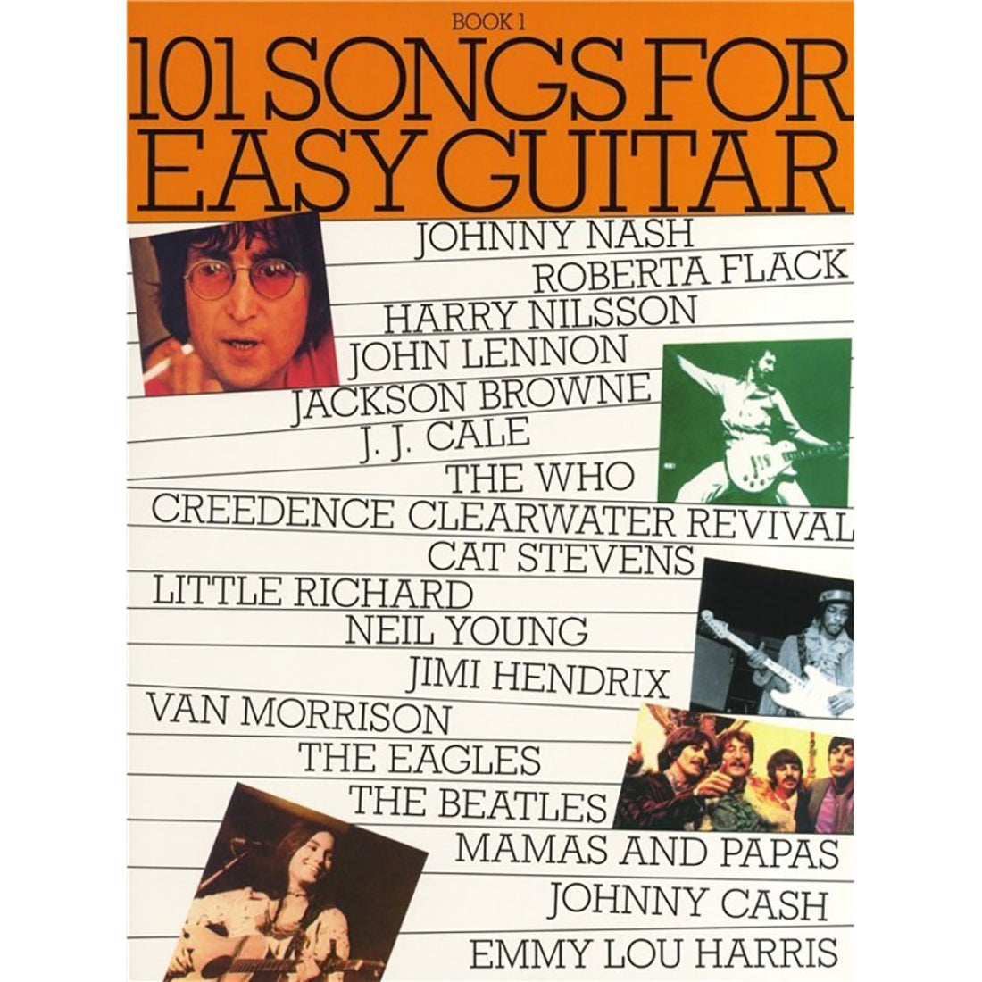 101 Songs Easy Guitar 1 Book