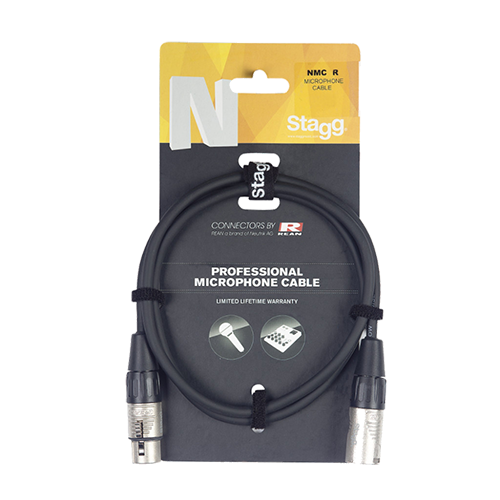 Stagg NMC6R Professional Microphone Cable XLR to XLR 6m