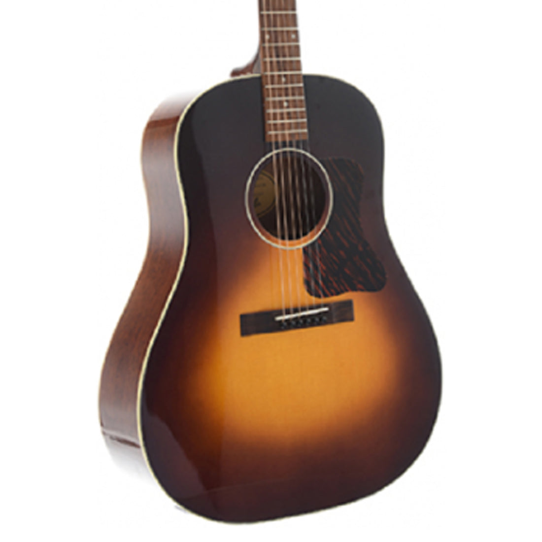 Farida OT-22EVBS 00-Size Solid Spruce Top Acoustic Electric Guitar Sunburst Finish with Fishman Sonitone Pickup System