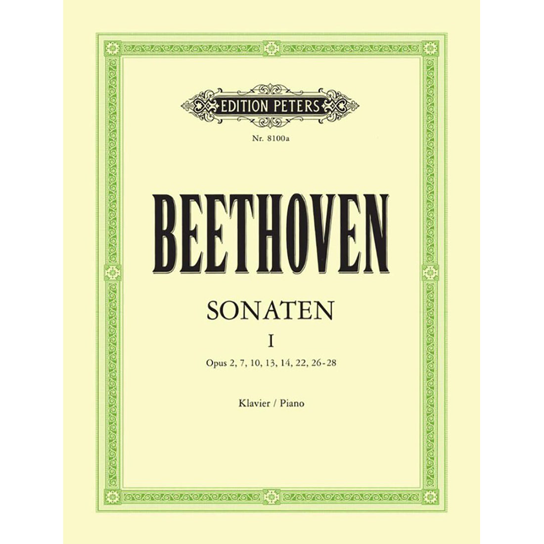 Beethoven Sonatas Volume 1 Ed Arrau Urtext Book