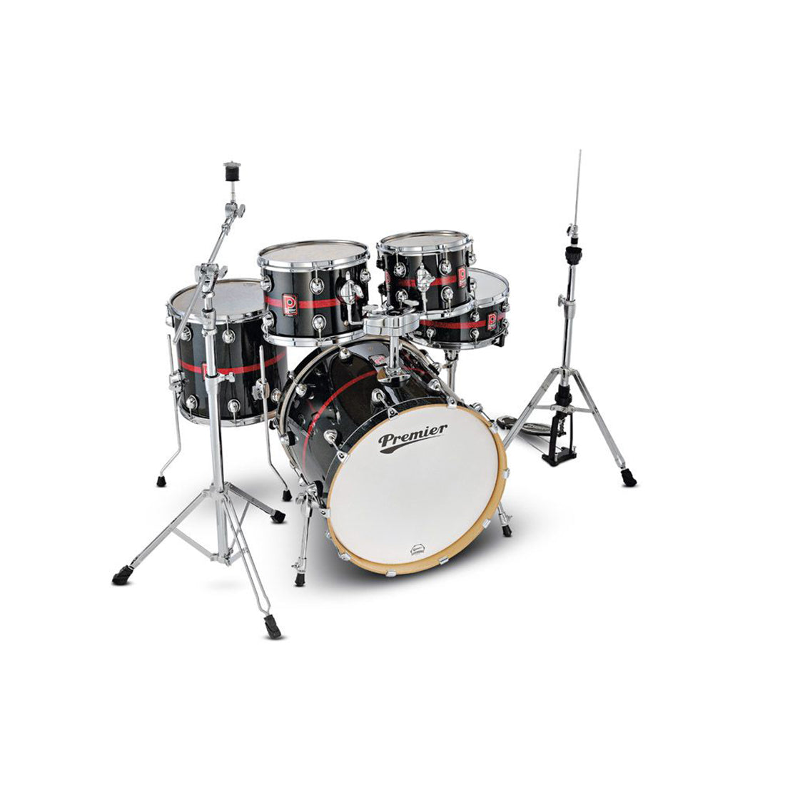 Premier Genista Maple ModernR22 BlazeSparkle Inc 4000 HW Drum Kit