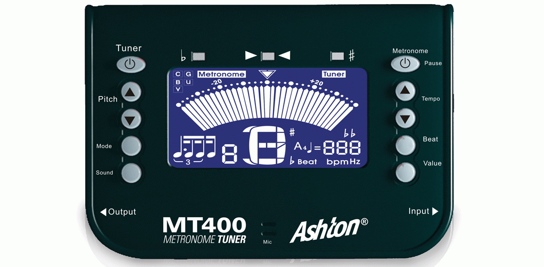 Ashton MT400 Metronome Tuner