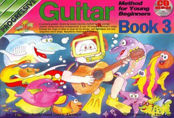 Progressive Guitar Method 3 for Young Beginners Book