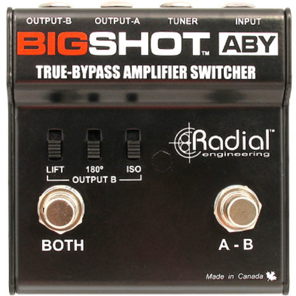 Radial Engineering BigShot ABY Passive Switcher Pedal