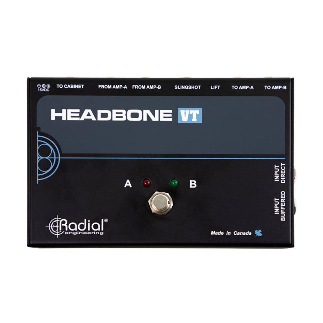 Radial HEADBONE VT - Amp switcher for two tube head amps