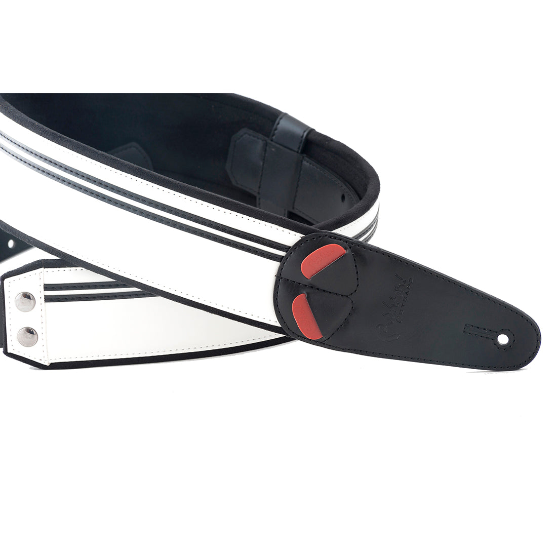 Right On Straps MOJO Race BW Guitar Strap