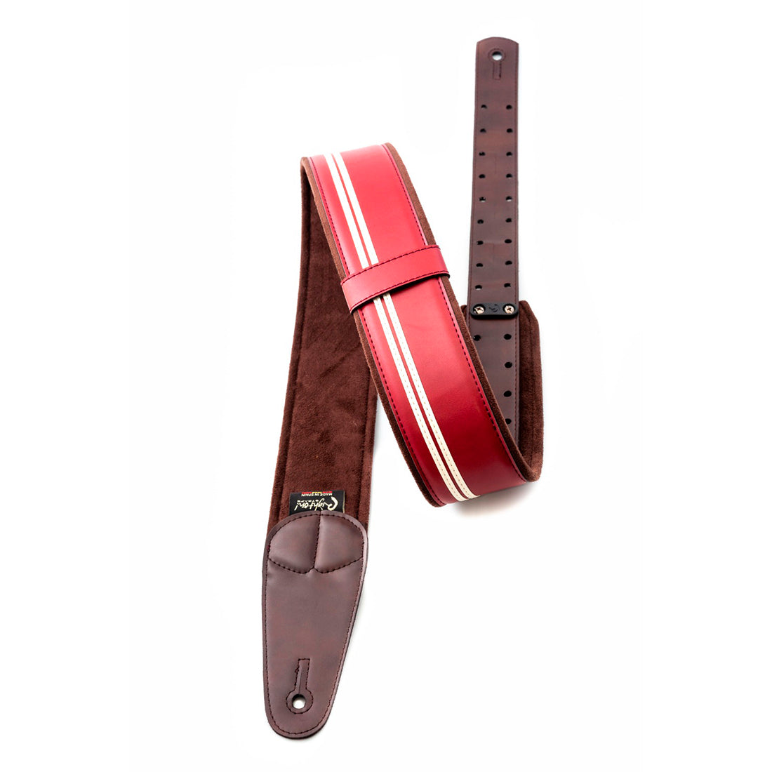 Right On Straps MOJO Race Red Guitar Strap