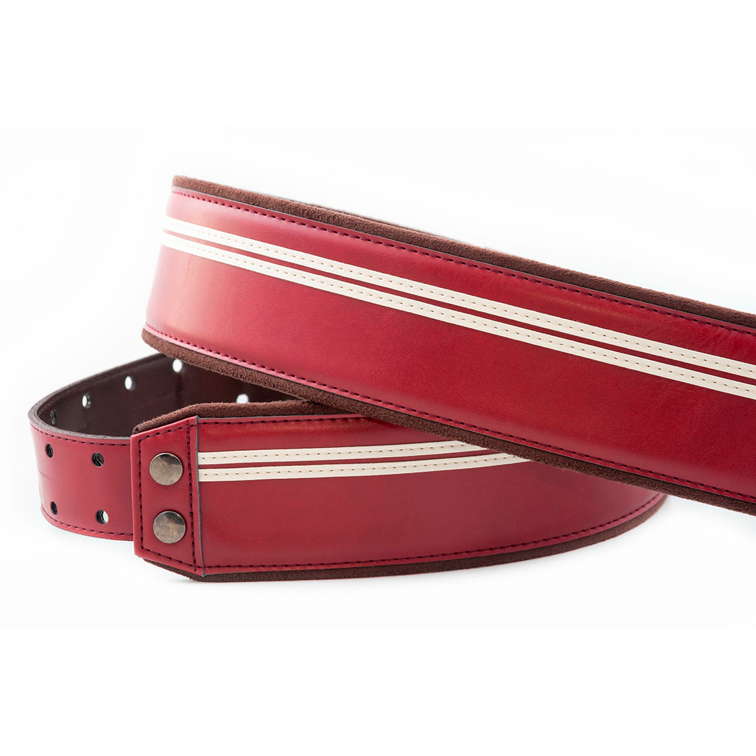 Right On Straps MOJO Race Red Guitar Strap