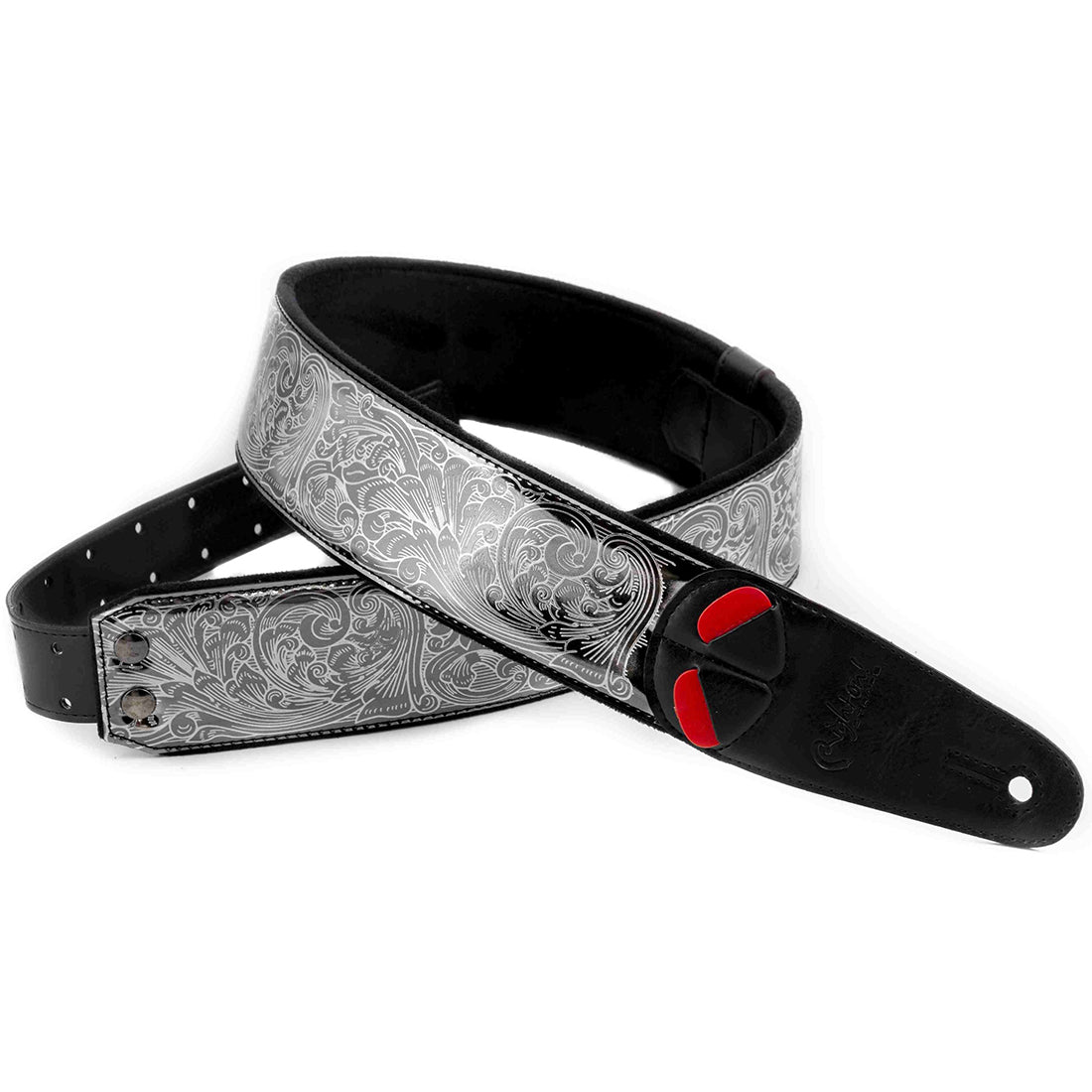 Right On Straps MOJO Revolver Titaniun Guitar Strap