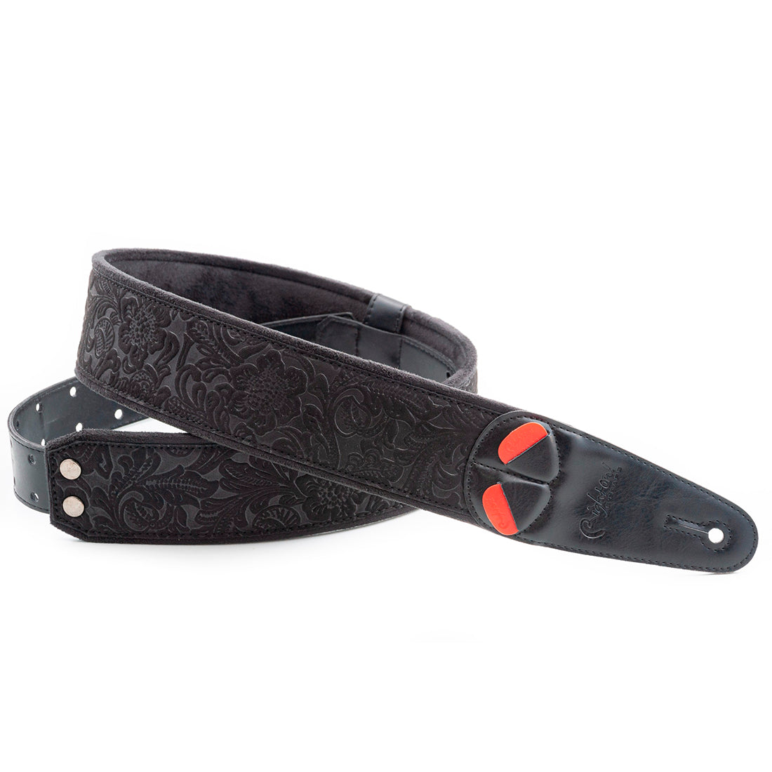 Right On! Straps MOJO Sandokan Black Guitar Strap