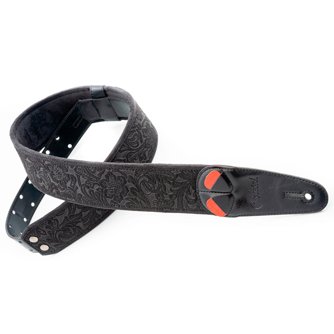 Right On! Straps MOJO Sandokan Black Guitar Strap