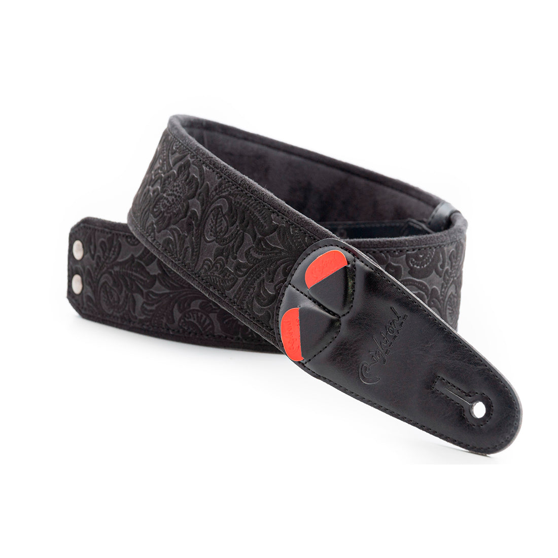 Right On! Straps MOJO Sandokan Black Guitar Strap