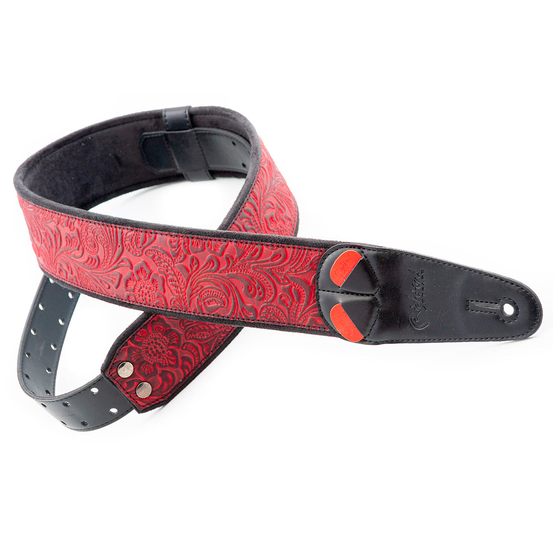 Right On Straps MOJO Sandokan Red Guitar Strap