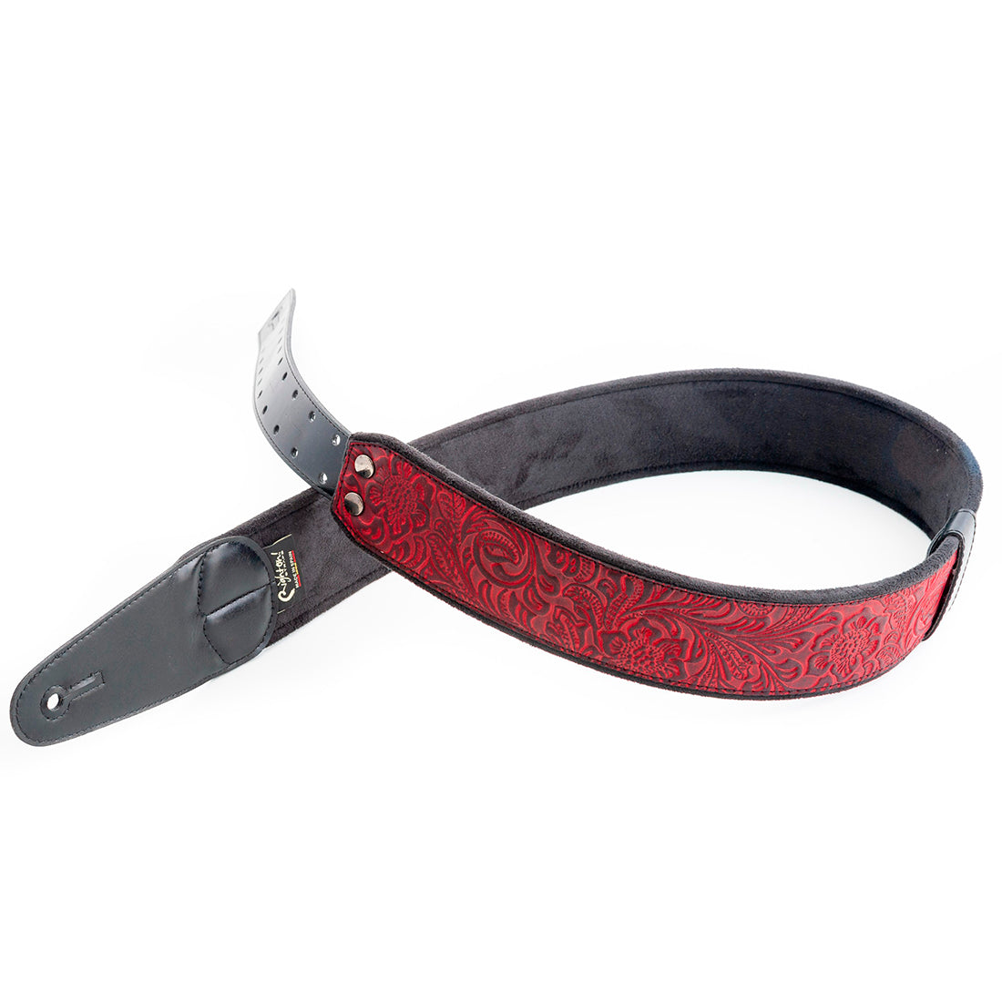 Right On Straps MOJO Sandokan Red Guitar Strap