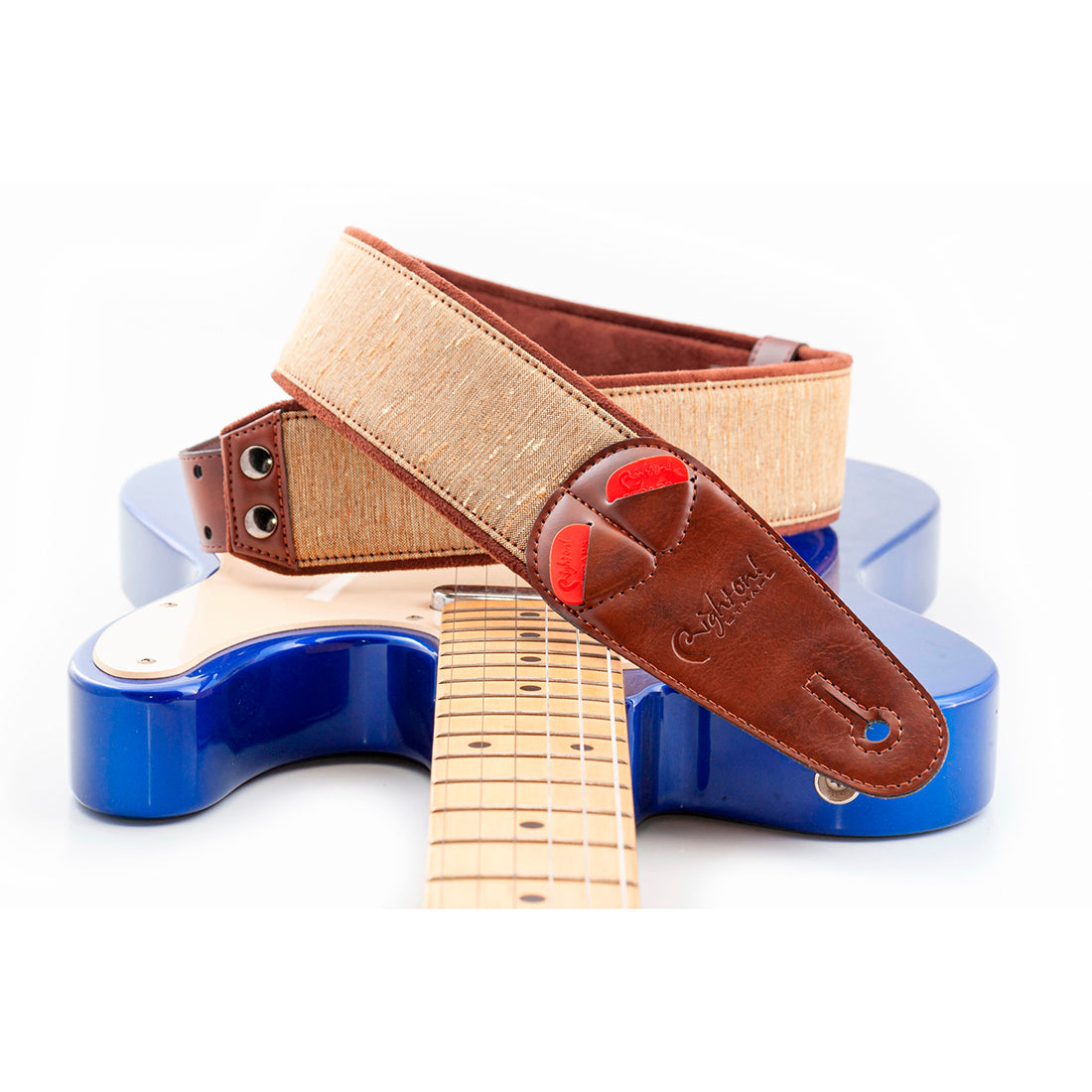 Right On Straps MOJO Boxeo Beige Guitar Strap