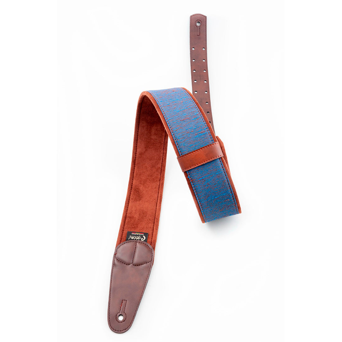 Right On Straps MOJO Boxeo Blue Guitar Strap