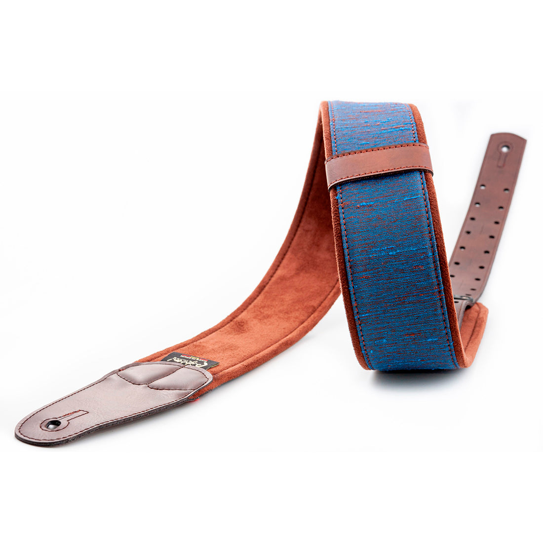 Right On Straps MOJO Boxeo Blue Guitar Strap