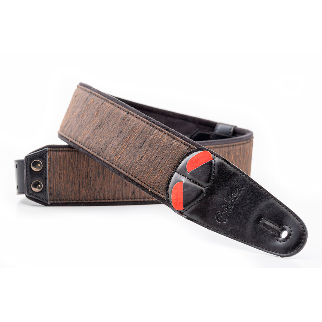 Right On Straps MOJO Boxeo Brown Guitar Strap