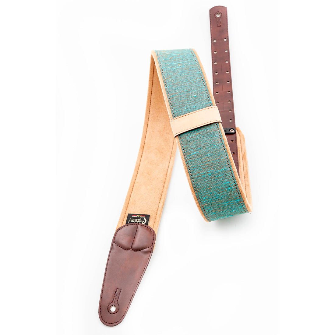 Right On Straps MOJO Boxeo Teal Guitar Strap