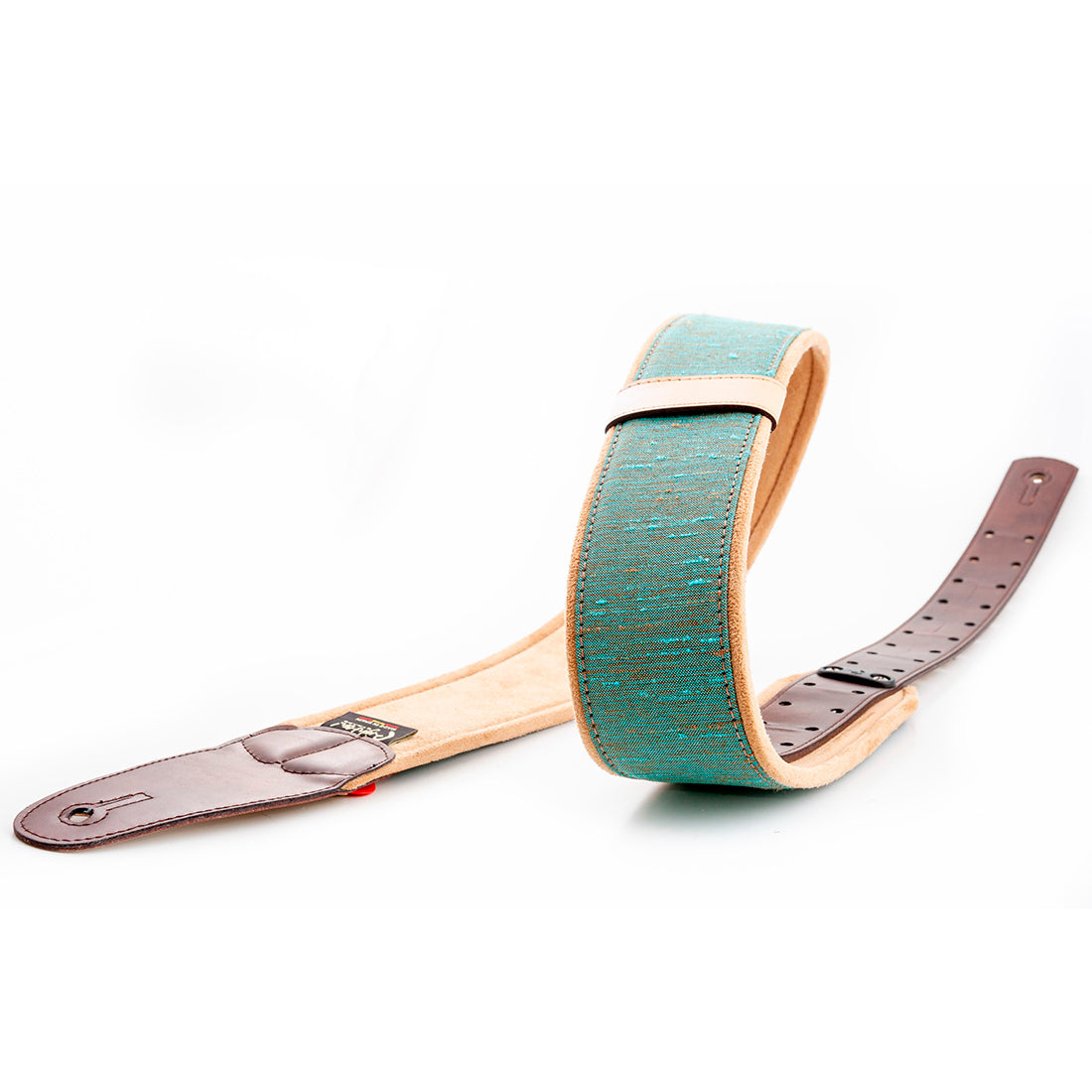 Right On Straps MOJO Boxeo Teal Guitar Strap