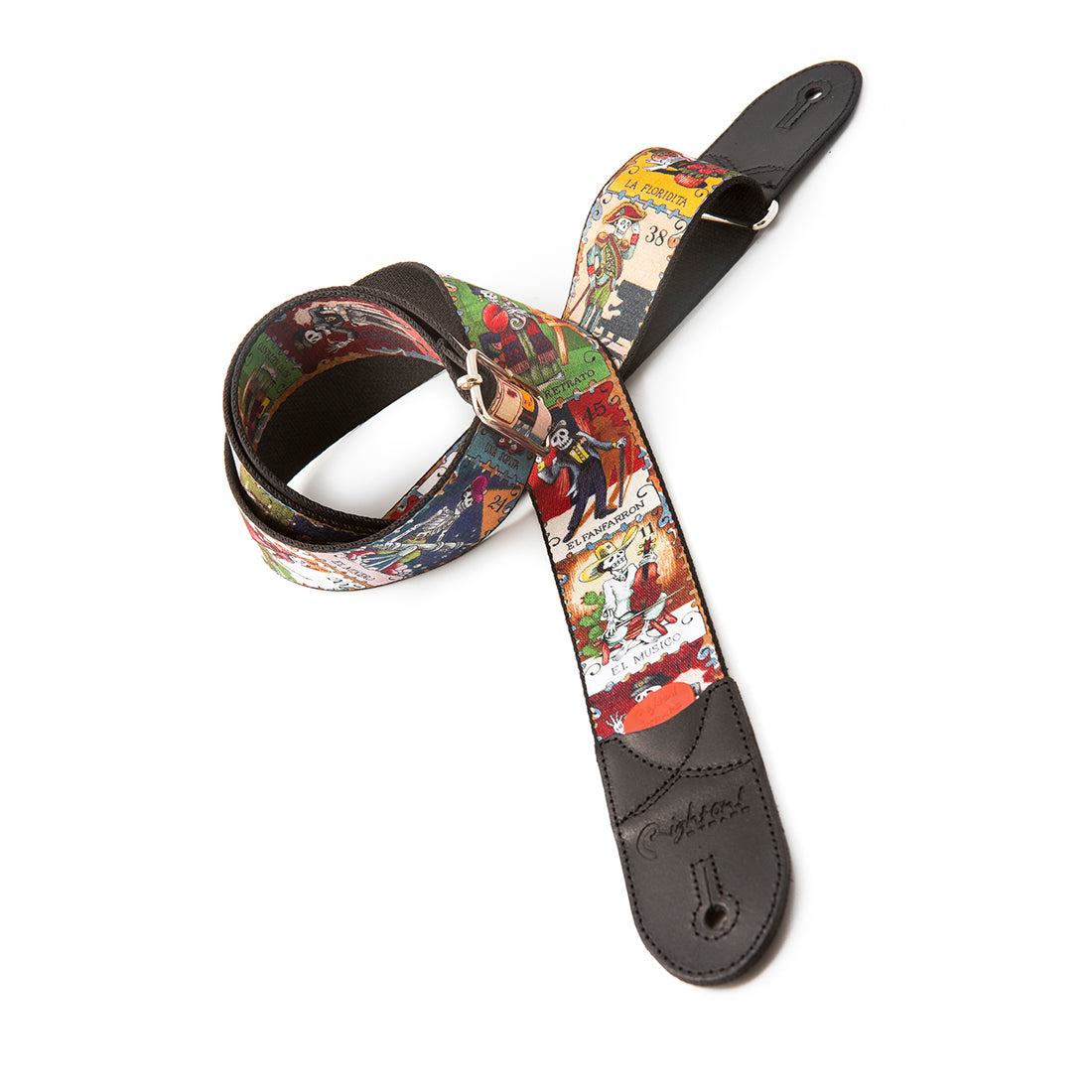 Right On Straps ROADRUNNER-50 Calaveras Unic Guitar Strap